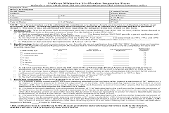 Wind Mitigation Inspection Form